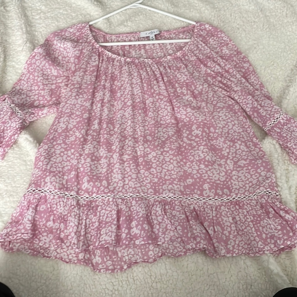 Pink blouse